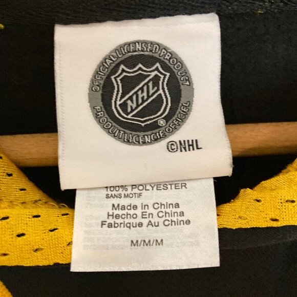 Boston Bruins NHL Hockey Old School Classic Black and Gold Hoodie Size Medium - Picture 3 of 6